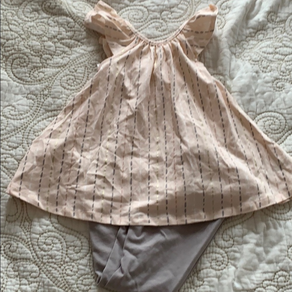 Girls matching set with leggings